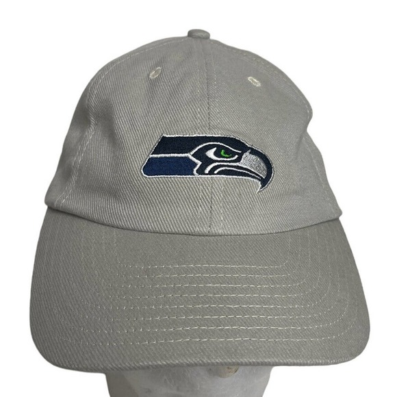 NFL Other - Seattle Seahawks Football Hat Mens Adjustable Baseball Cap Gray NFL One Size